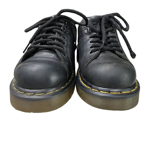 Vintage 90s Dr Doc Martens 8312 Black Leather Oxford Low Boots Men’s Size 7 main image 9